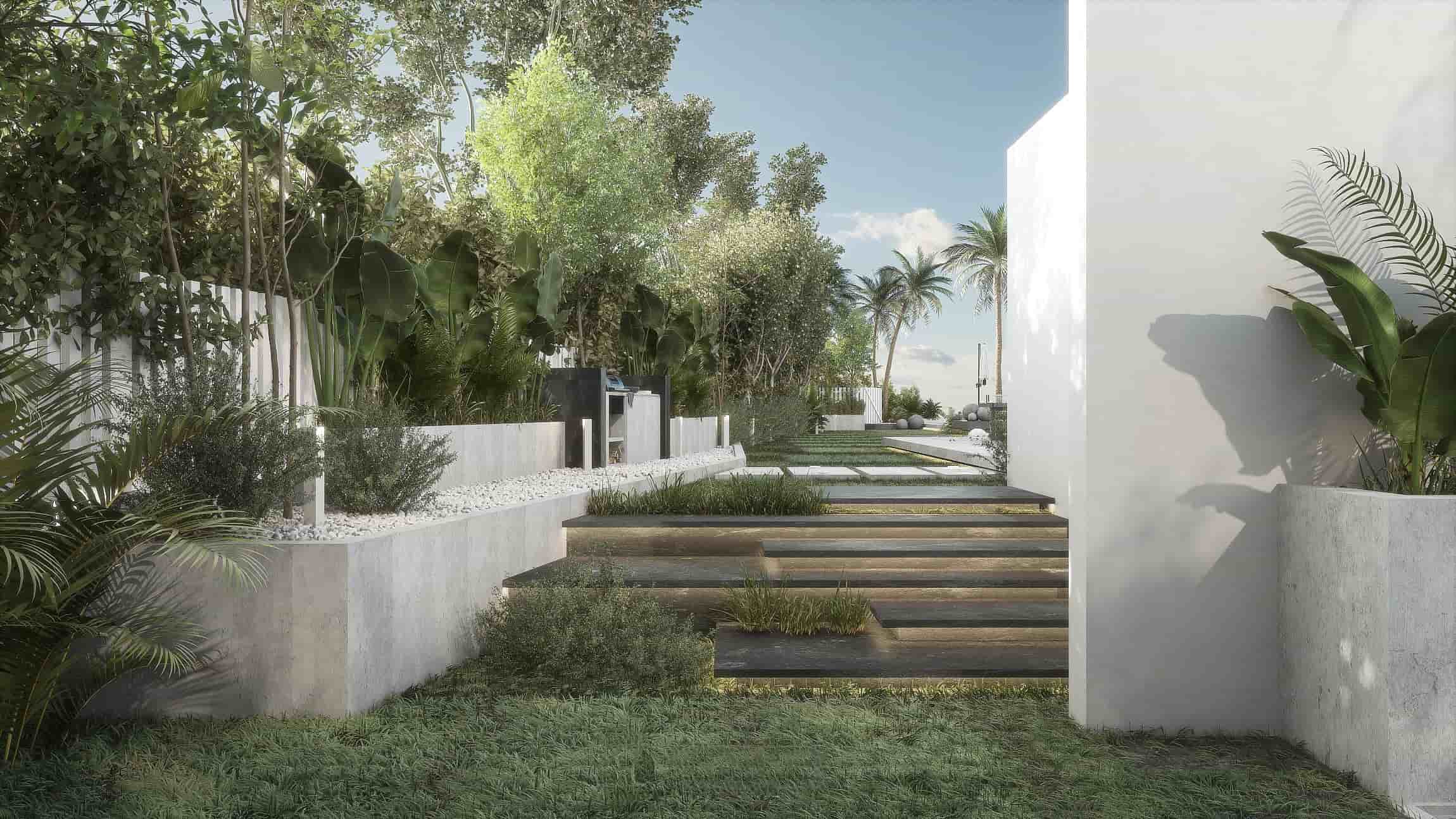 Hacienda Bay - Standalone villa lagoon view